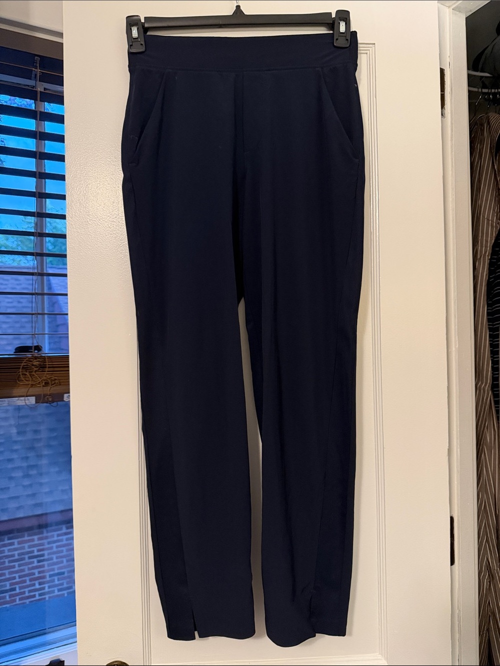 Athleta Brooklyn Navy Slim Straight Pants